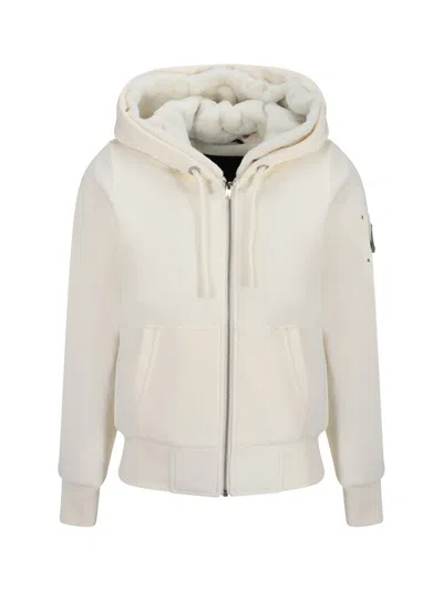 Moose Knuckles Classic Bunny Zip In Beige