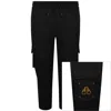 Moose Knuckles Clement Cargo Joggers Black In Black
