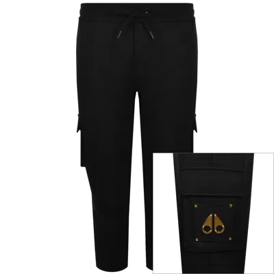 Moose Knuckles Clement Cargo Joggers Black