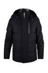Moose Knuckles Cloud 3 Q Down Jacket In Black