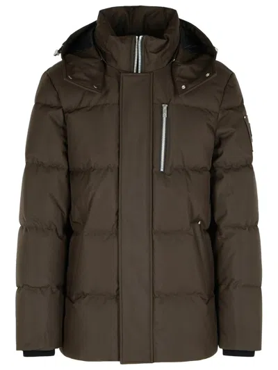 Moose Knuckles Cloud Quilted Coat In Brown