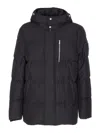 Moose Knuckles Cloud 3q Down Jacket In Black