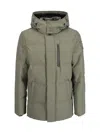Moose Knuckles Jacket  Men Color Sage In Sage W/blk Sh