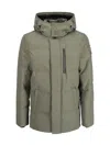 Moose Knuckles Jacket  Men Color Sage In Sage W/blk Sh