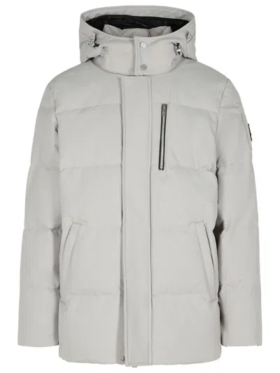 Moose Knuckles '3q Cloud' Polyester Jacket In Grey