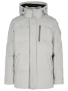 Moose Knuckles '3q Cloud' Polyester Jacket In Grey