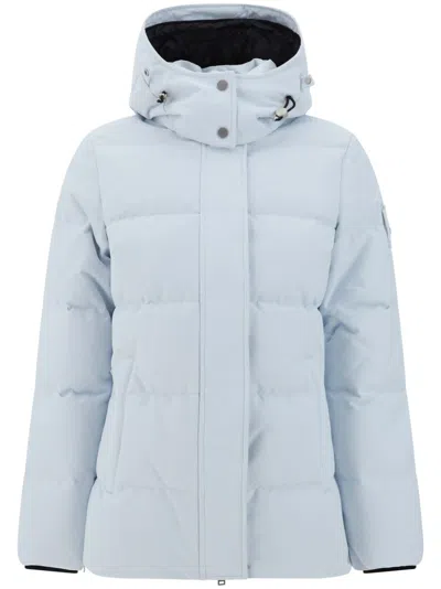 Moose Knuckles Cloud 3q Down Puffer Jacket With Removable Hood In Grey