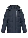 Moose Knuckles Cloud 3q Padded Coat In Blue