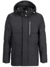 Moose Knuckles "cloud 3q" Jacket In Blk W/blk Sh