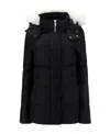 Moose Knuckles Cloud 3q Down Jacket In Black