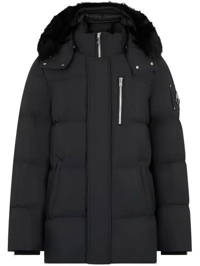 Moose Knuckles Cloud 3q Sh Clothing In Black