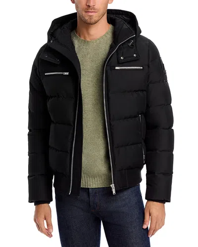 Moose Knuckles Outerwear In Black