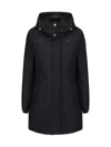 Moose Knuckles Cloud Down Jacke In Blk W/blk Sh