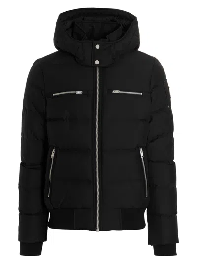 Moose Knuckles Cloud Down Jacket In Black