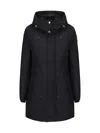 Moose Knuckles Cloud Down Jacke In Blk W/blk Sh