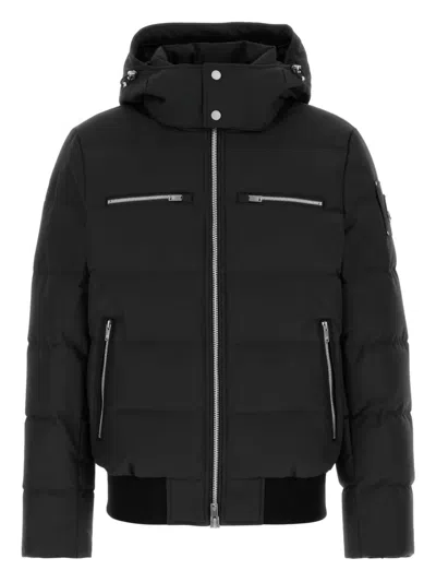 MOOSE KNUCKLES CLOUD HOODED BOMBER JACKET