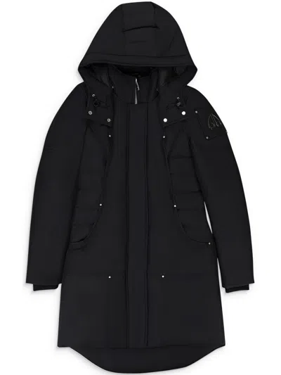 Moose Knuckles Cloud Kapuzenparka In Schwarz