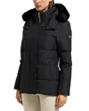 Moose Knuckles Cloud Puffer Down Coat In Black