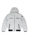 Moose Knuckles Cloud Puffer Jacket In Gray