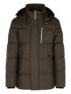 Moose Knuckles Cloud Quilted Coat In Brown