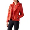 Moose Knuckles Cloud Walker 800 Fill Power Down Jacket In Red