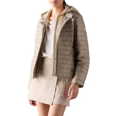 Moose Knuckles Cloud Walker 800 Fill Power Down Jacket In Neutral