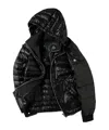 Moose Knuckles Cloud Walker Air Down Jacket In Black