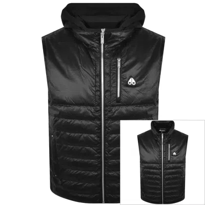 Moose Knuckles Cloud Walker Gilet Black In Blue