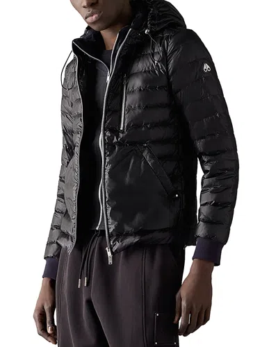 Moose Knuckles Cloud Walker Hoodie In Black