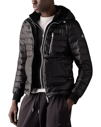 Moose Knuckles Cloud Walker Hoodie In Black