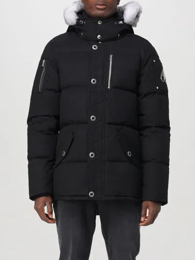 Moose Knuckles Coat  Men Color Black In Schwarz