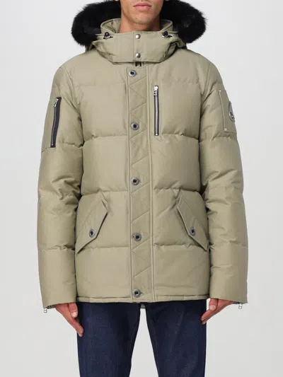 Moose Knuckles Coat  Men Color Sage In Sage