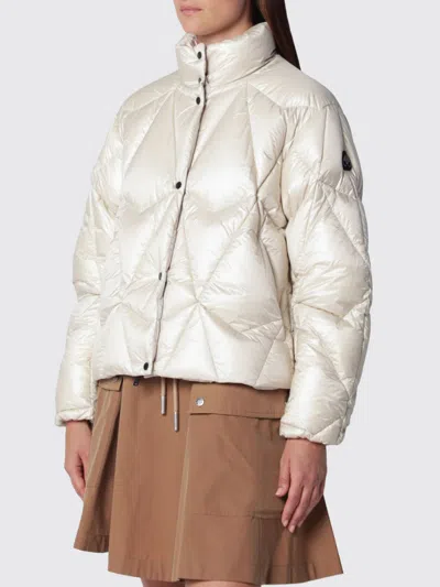 Moose Knuckles Coat Woman Color Beige In Neutral