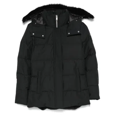 Moose Knuckles Outerwear In Black