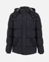 Moose Knuckles Everest 3q Quilted Shell Jacket In Black