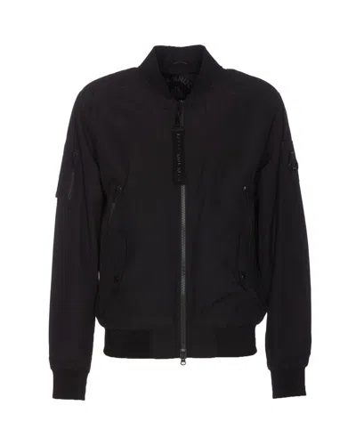 Moose Knuckles Coruville Bomber In Black