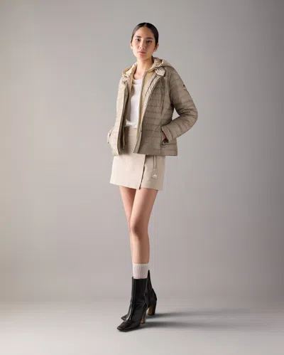 Moose Knuckles Women's Cloud Walker Air Down Jacket In Brown