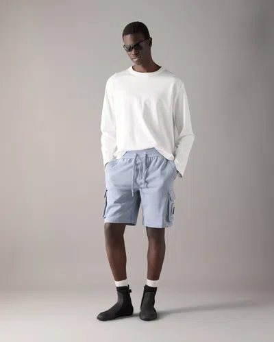 Moose Knuckles Men's Hartsfield Cargo Shorts In Blue