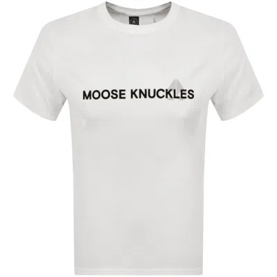 Moose Knuckles Conway T Shirt White