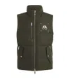 Moose Knuckles Cotton-blend Down Westmount Gilet In Black