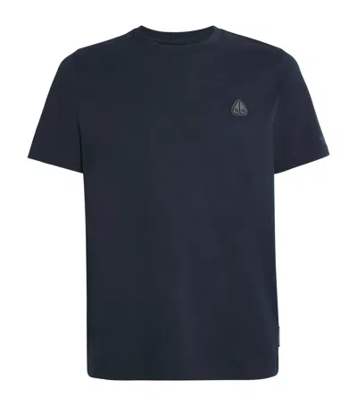 MOOSE KNUCKLES COTTON CRESCENT T-SHIRT