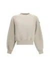 Moose Knuckles Cotton-polyester Blend Sweatshirt In Neutral