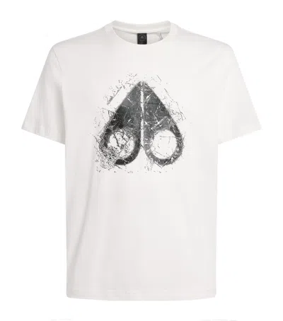 Moose Knuckles Cotton Icebreak T-shirt In White