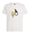Moose Knuckles Cotton Logo Augustine T-shirt In White