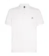 Moose Knuckles Cotton Logo Polo Shirt In White