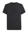 Moose Knuckles Cotton Logo T-shirt In Black