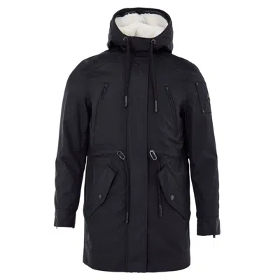 Moose Knuckles Cotton Women's Parka In Black