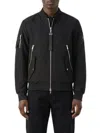Moose Knuckles Courville Bomber Jacket For Men In Black