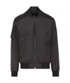 Moose Knuckles Courville Bomber Jacket In Black