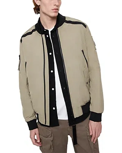 Moose Knuckles Courville Bomber Jacket In Green